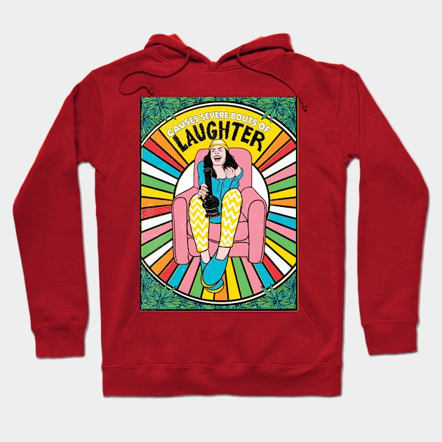 Bouts of Laughter Hoodie by rjartworks